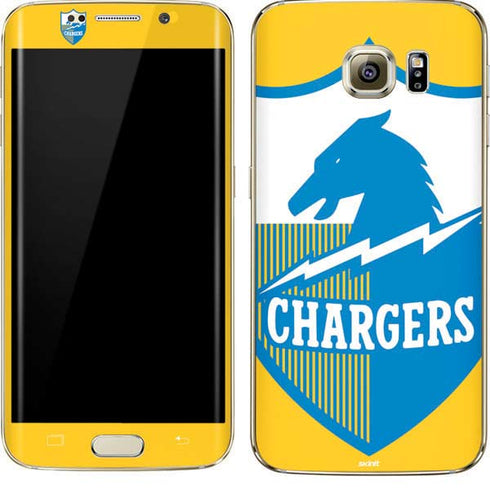 NFL Los Angeles Chargers Retro Logo Galaxy S7 Edge Skin